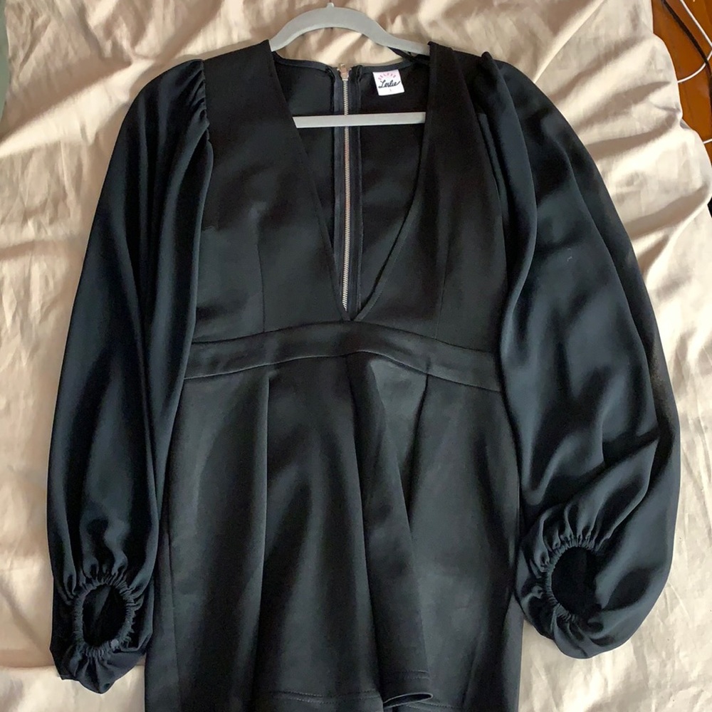 Romper deep v